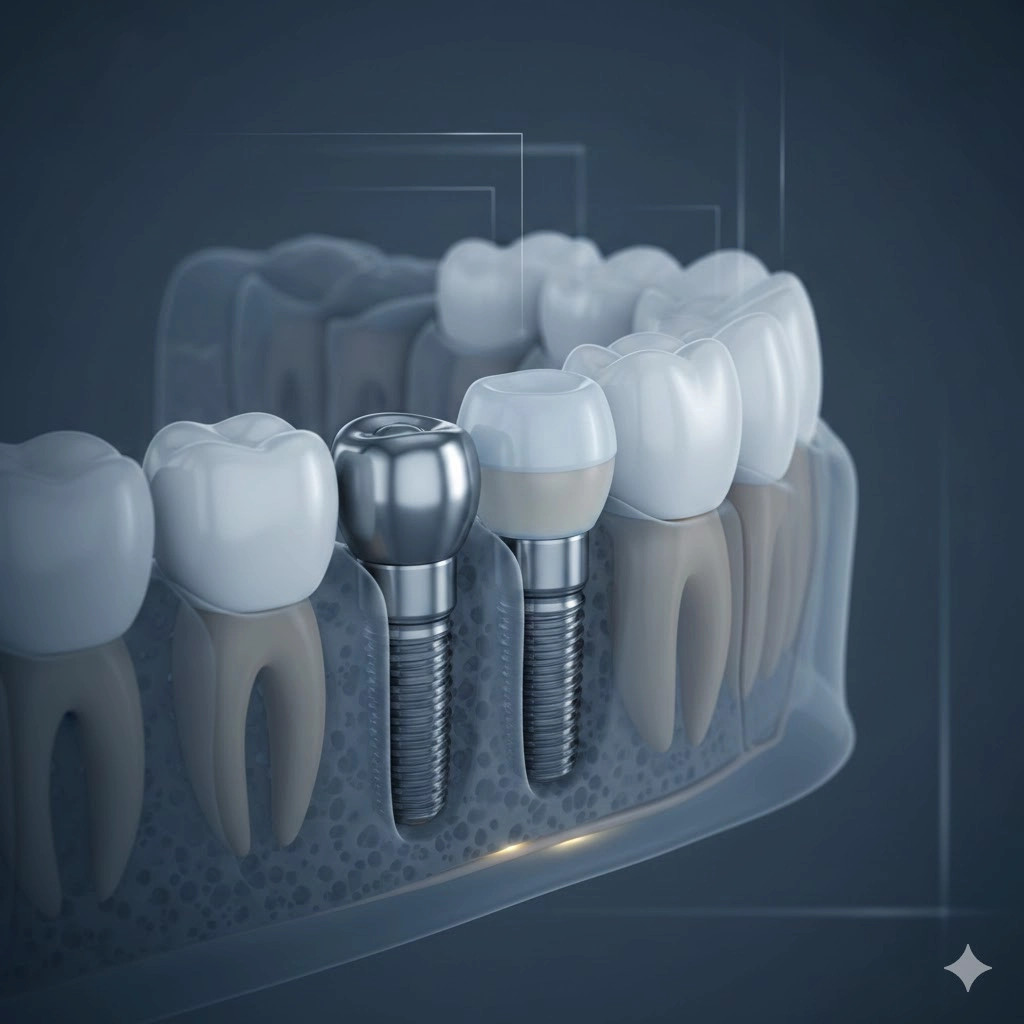 Položaj implantata u vilici